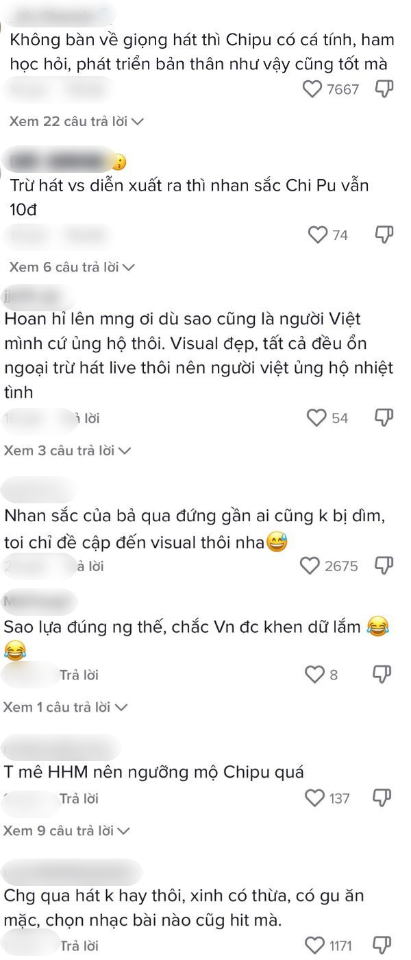 Chi Pu được khen ngợi vì visual đủ sức chặt chém dàn mỹ nhân Trung Quốc